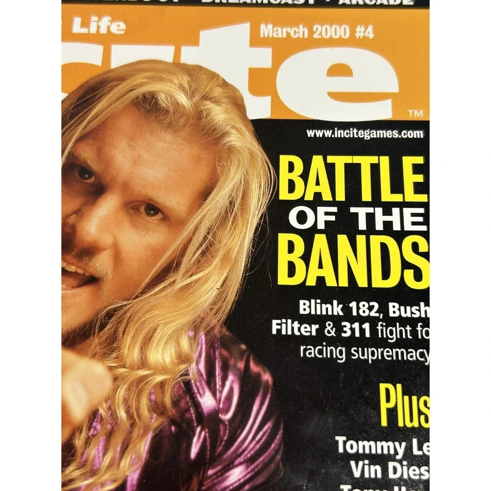 Incite Video Gaming Magazine 8 issue lot (December 1999 & February-August 2000)